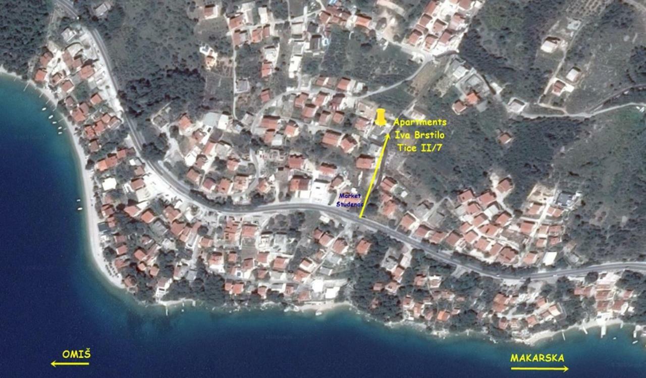 Apartments Iva Brstilo Omiš Esterno foto